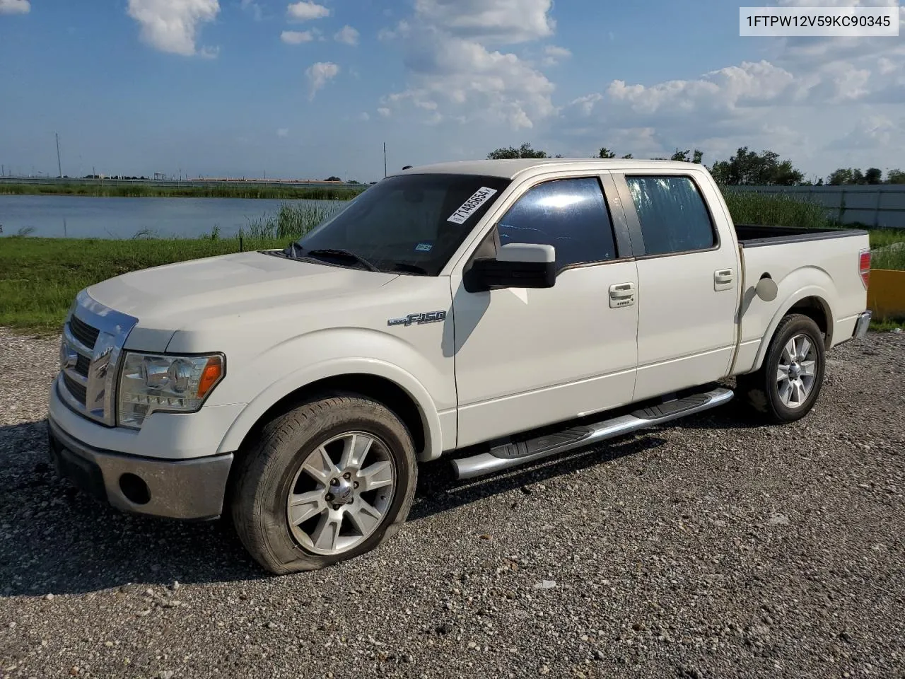 2009 Ford F150 Supercrew VIN: 1FTPW12V59KC90345 Lot: 71485654