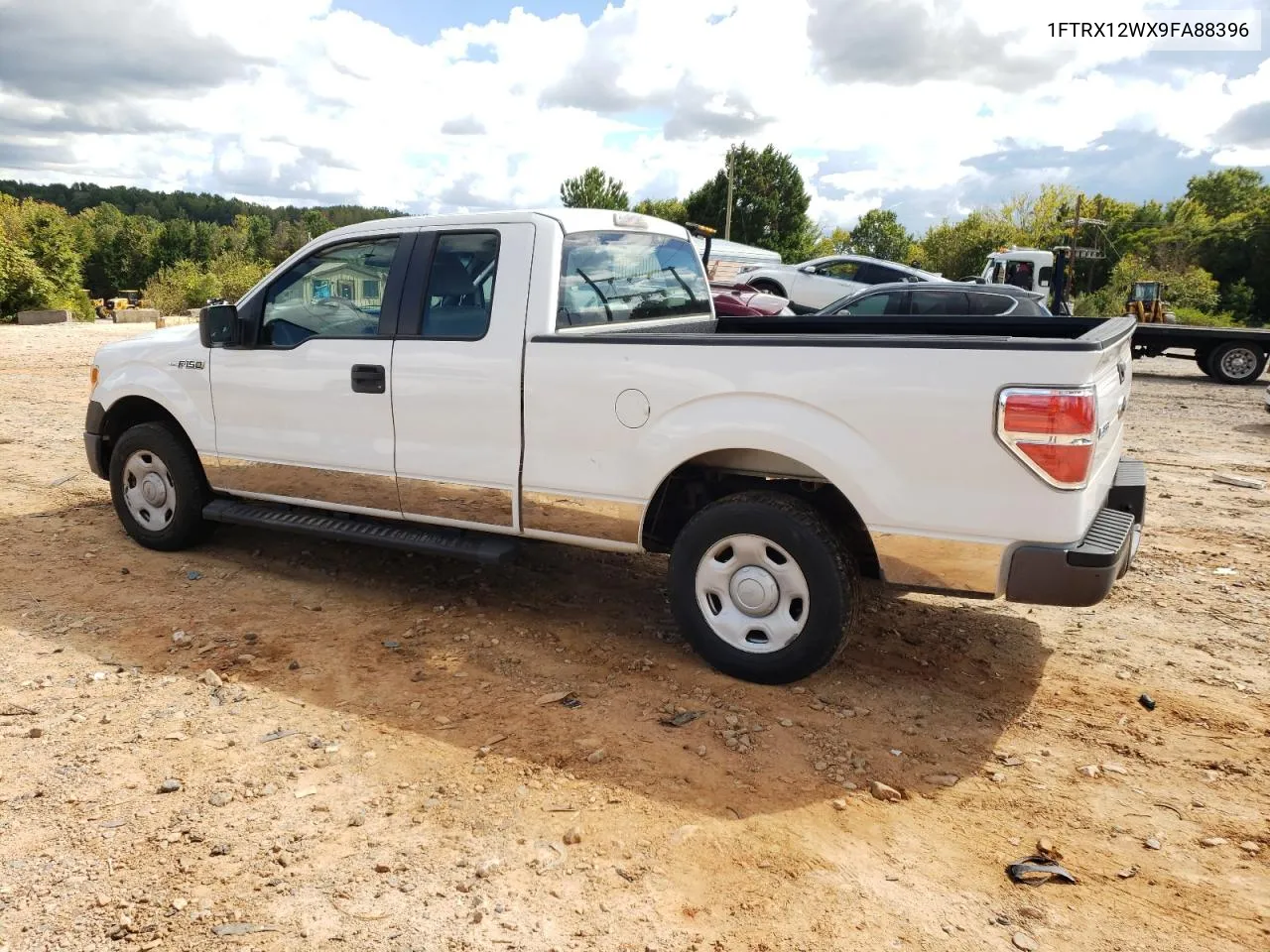 2009 Ford F150 Super Cab VIN: 1FTRX12WX9FA88396 Lot: 72428884