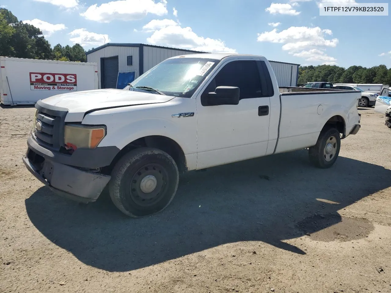 2009 Ford F150 VIN: 1FTPF12V79KB23520 Lot: 72701704