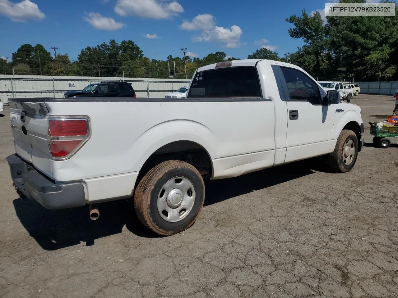 2009 Ford F150 VIN: 1FTPF12V79KB23520 Lot: 72701704