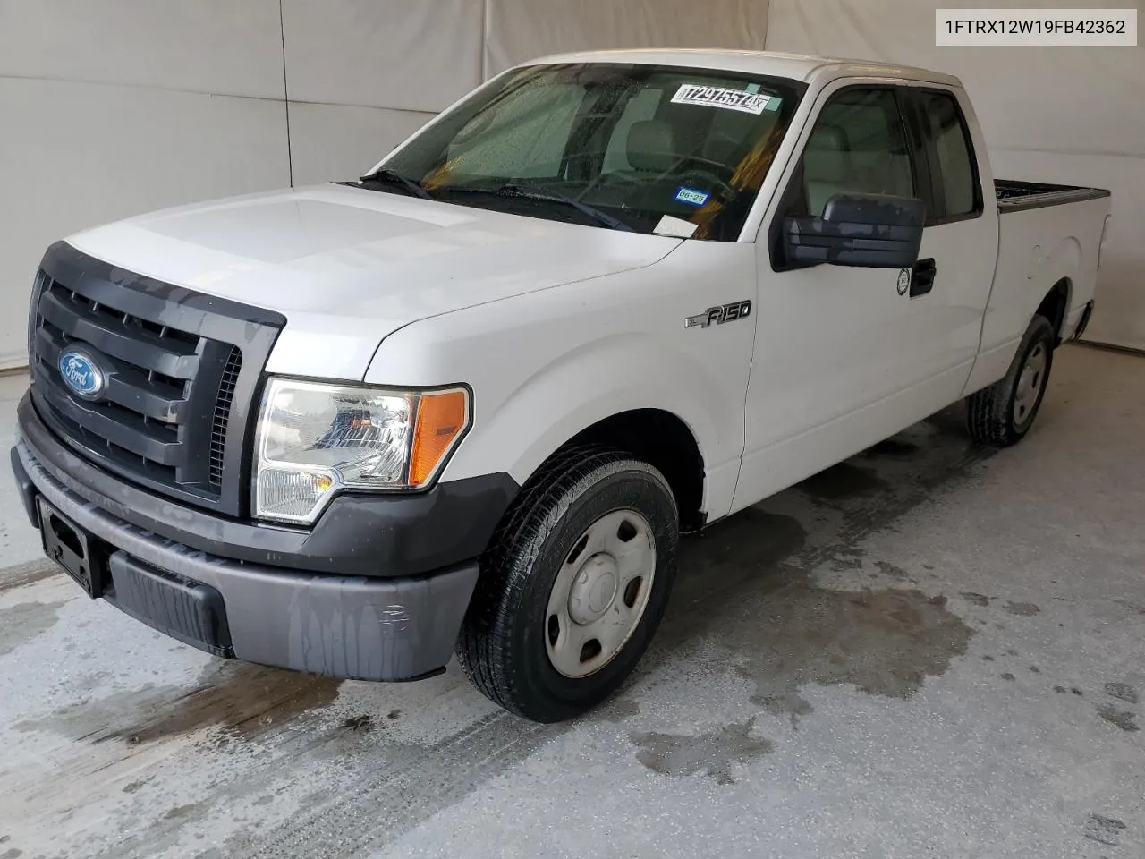 2009 Ford F150 Super Cab VIN: 1FTRX12W19FB42362 Lot: 72975574