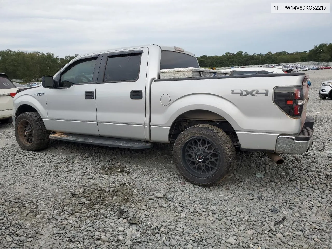 2009 Ford F150 Supercrew VIN: 1FTPW14V89KC52217 Lot: 74068174