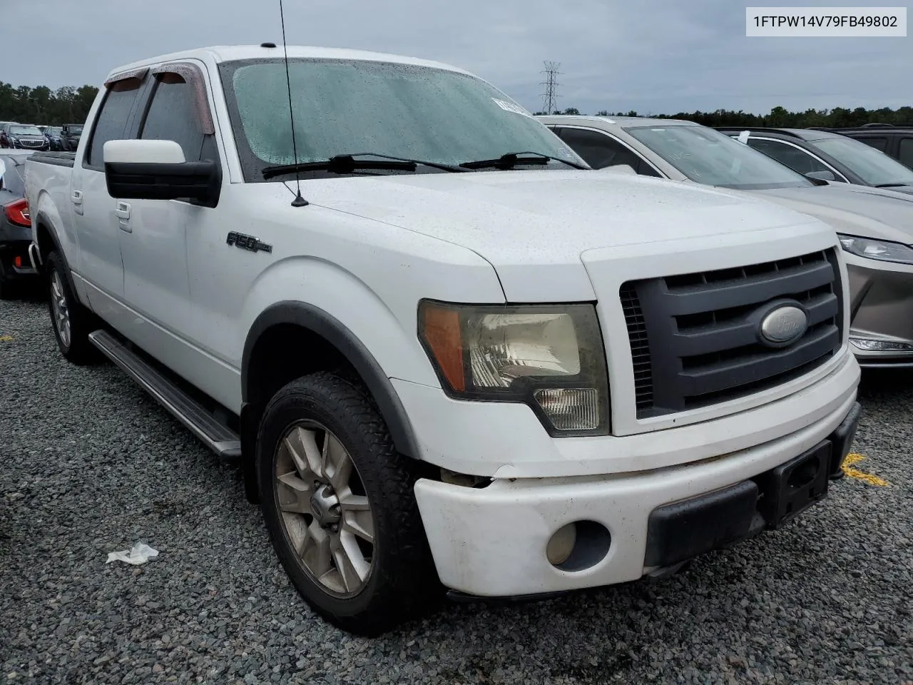 2009 Ford F150 Supercrew VIN: 1FTPW14V79FB49802 Lot: 74076404