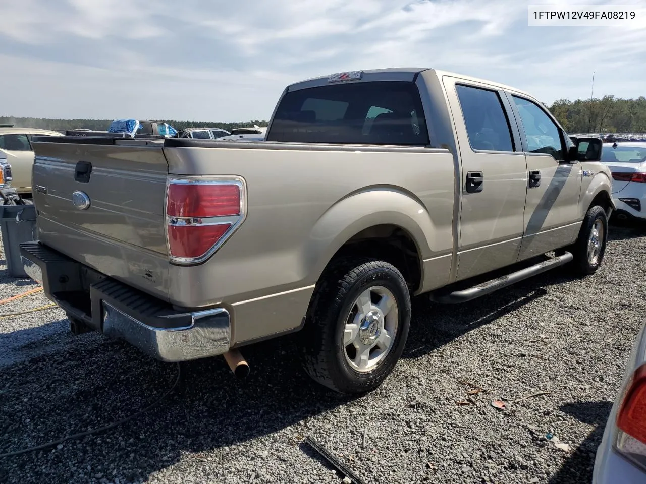 2009 Ford F150 Supercrew VIN: 1FTPW12V49FA08219 Lot: 75242624