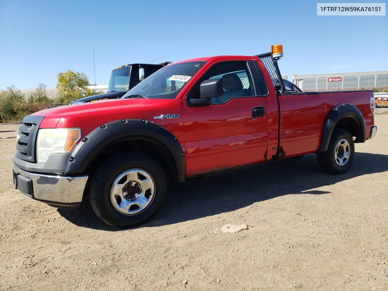 2009 Ford F150 VIN: 1FTRF12W59KA76151 Lot: 75431324