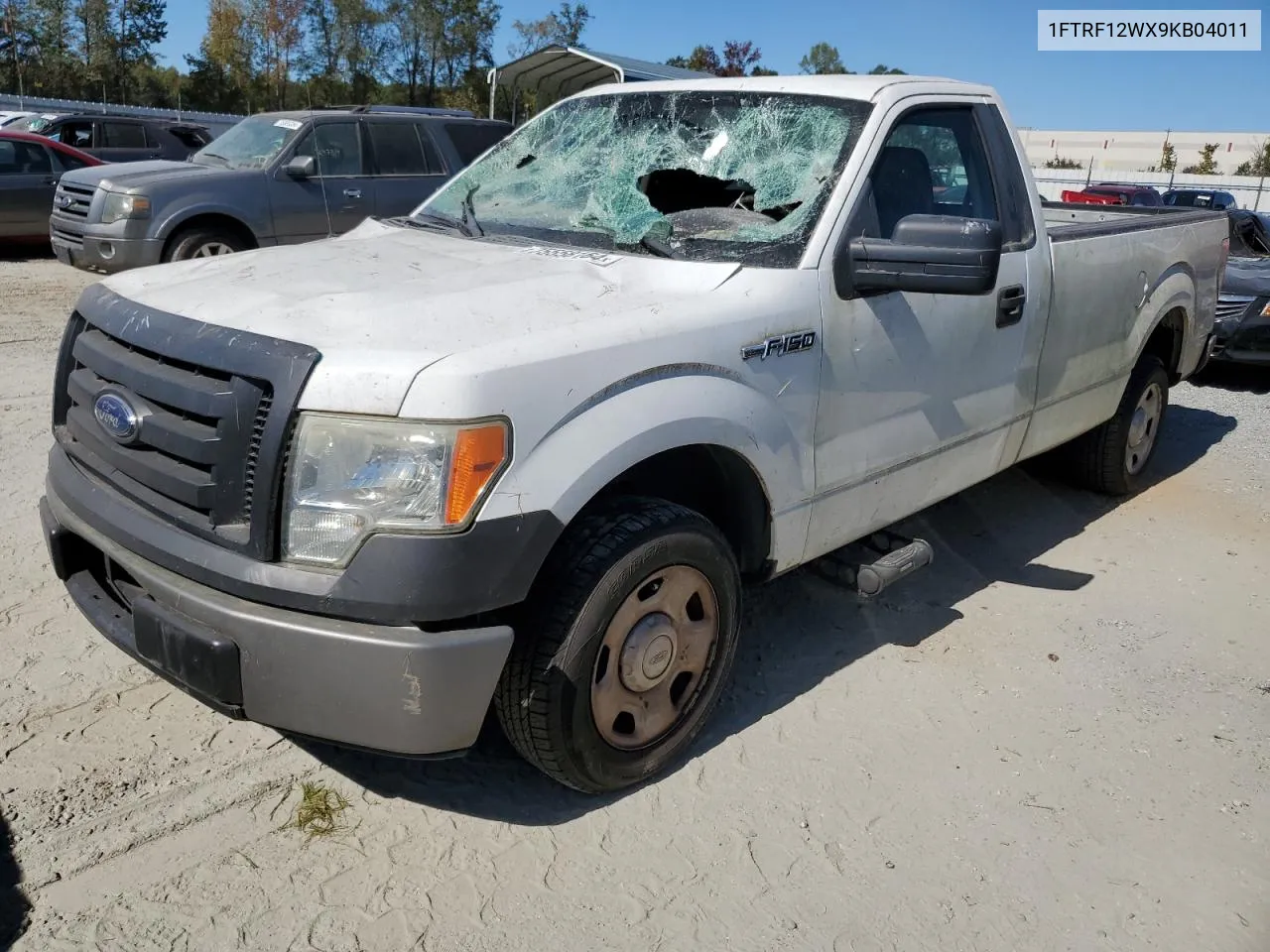 2009 Ford F150 VIN: 1FTRF12WX9KB04011 Lot: 75558164