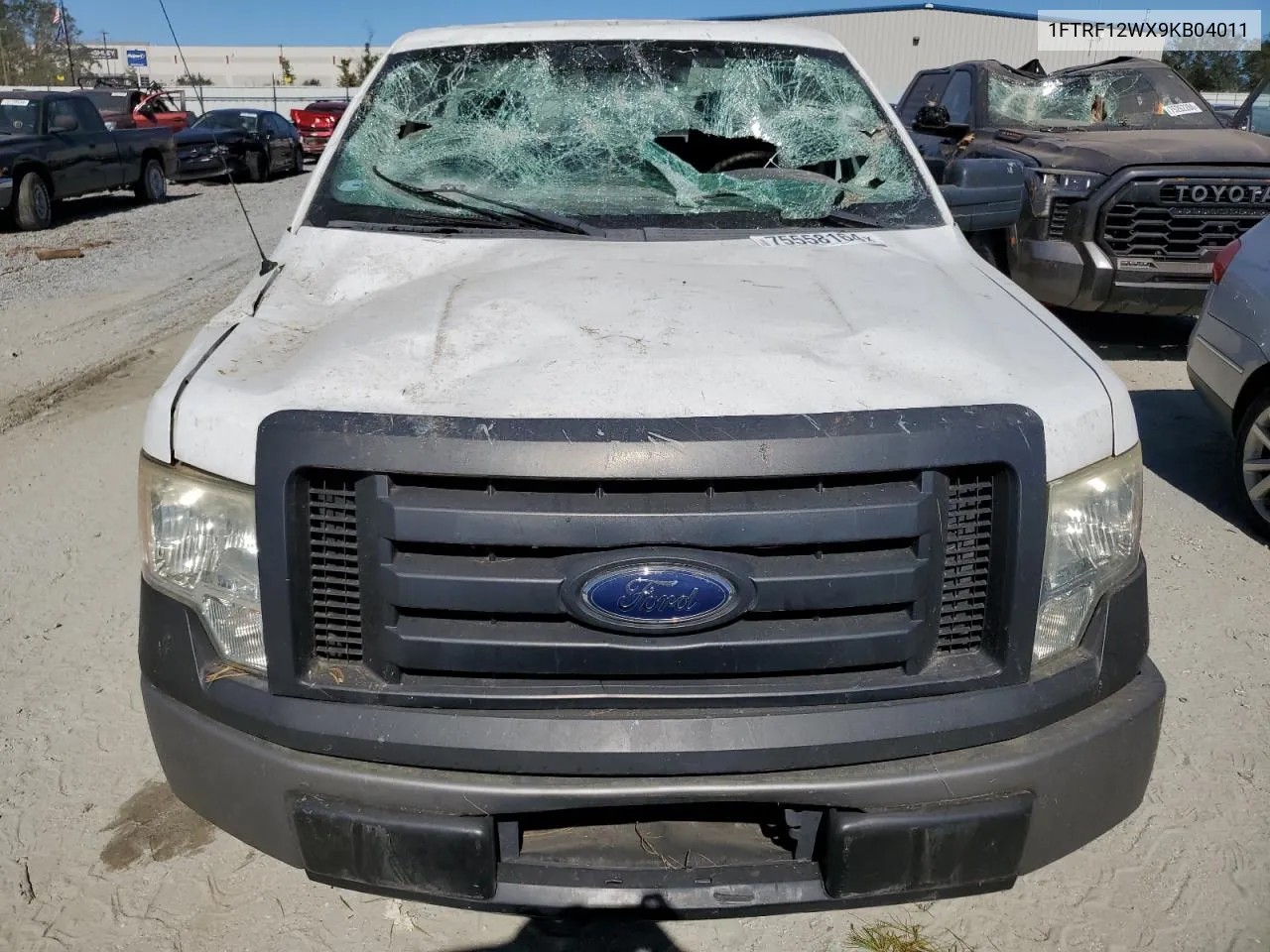 2009 Ford F150 VIN: 1FTRF12WX9KB04011 Lot: 75558164