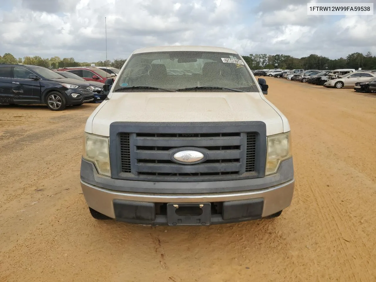 2009 Ford F150 Supercrew VIN: 1FTRW12W99FA59538 Lot: 75849734