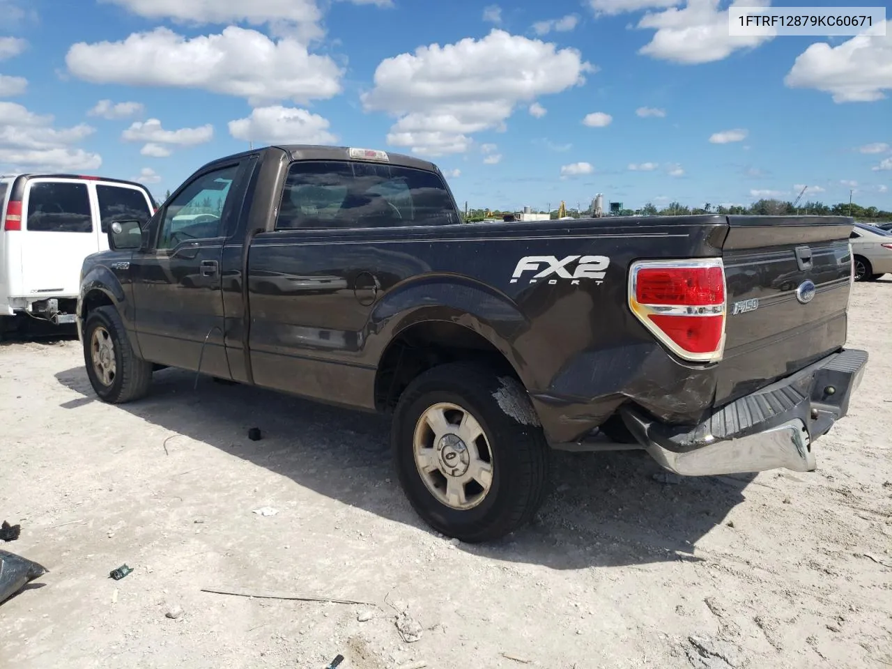 2009 Ford F150 VIN: 1FTRF12879KC60671 Lot: 76003554