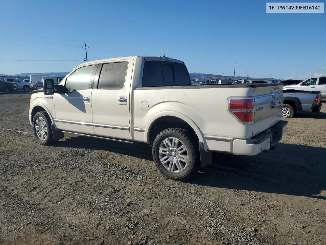 2009 Ford F150 Supercrew VIN: 1FTPW14V99FB16140 Lot: 76208294