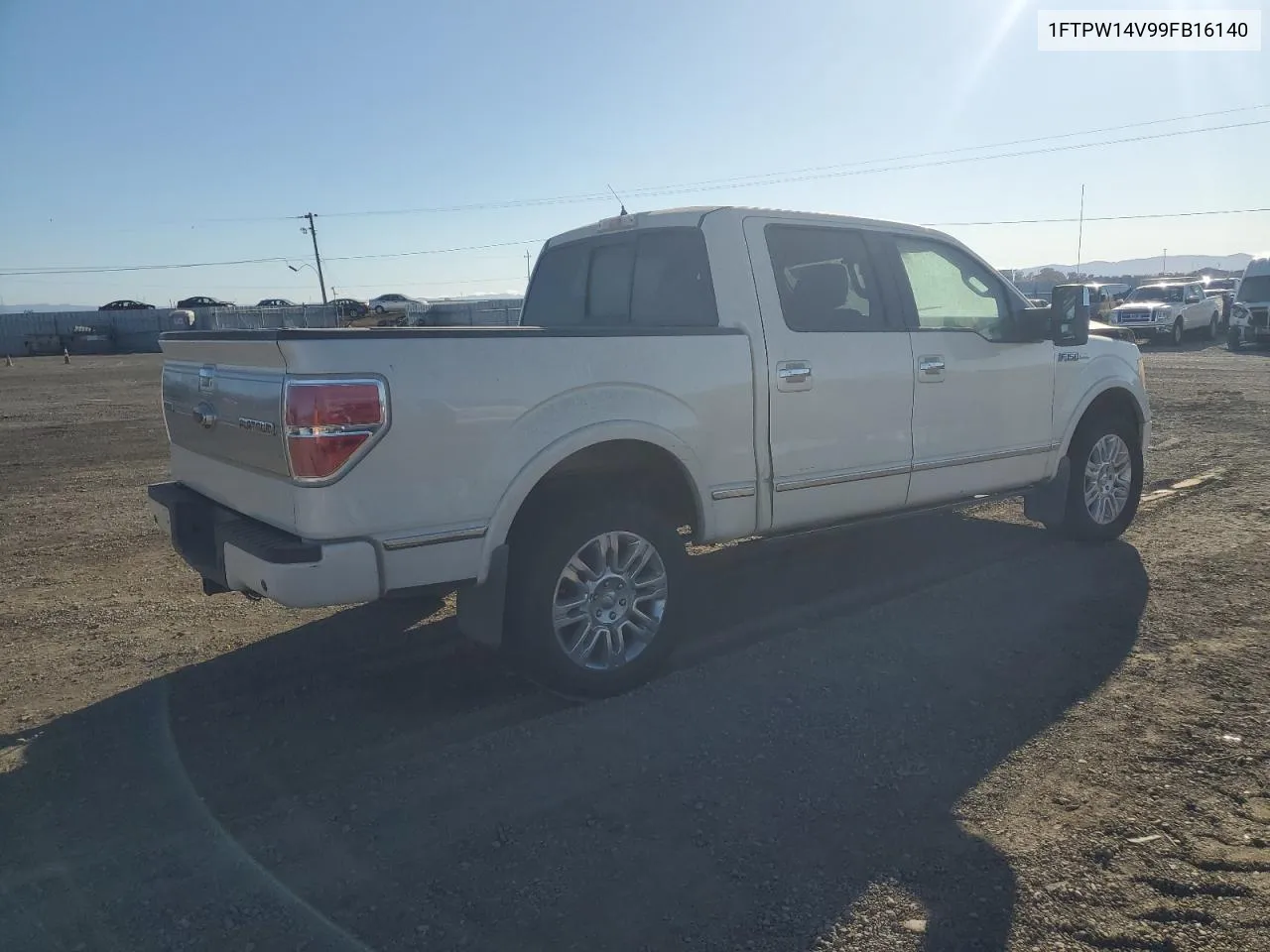 2009 Ford F150 Supercrew VIN: 1FTPW14V99FB16140 Lot: 76208294