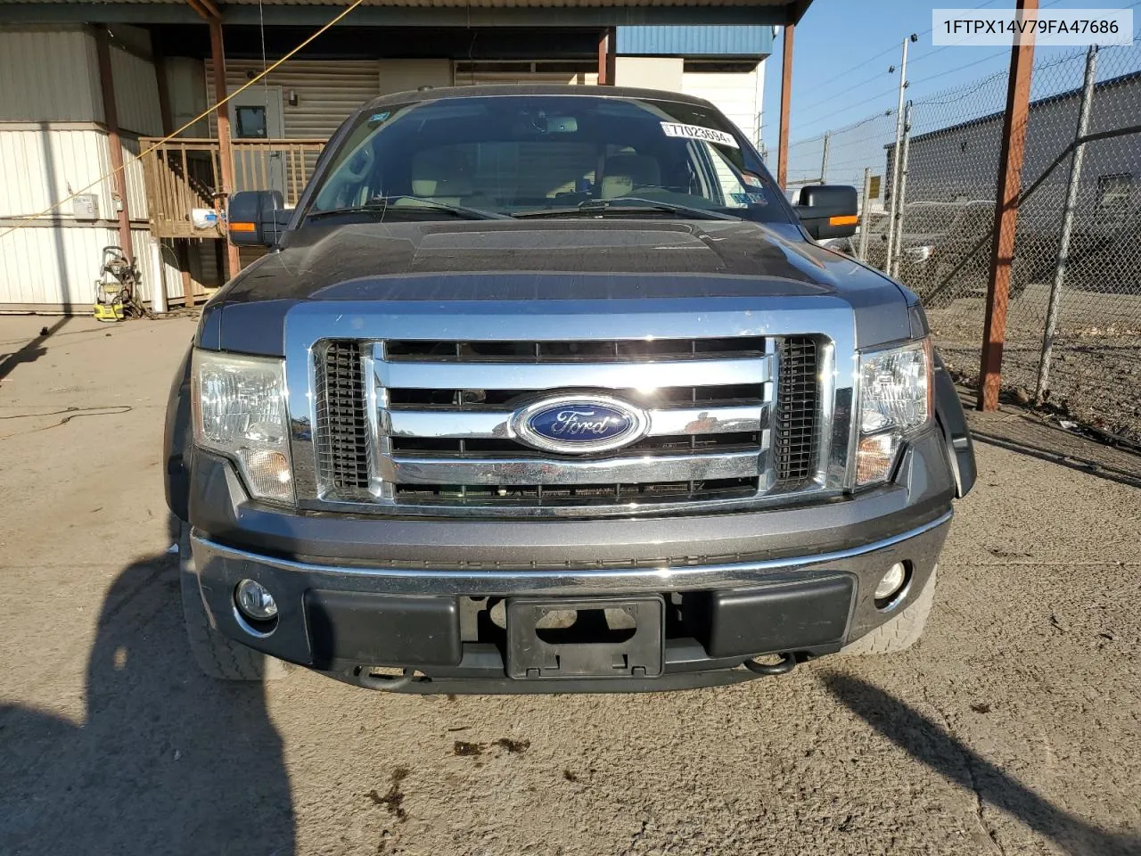 2009 Ford F150 Super Cab VIN: 1FTPX14V79FA47686 Lot: 77023694