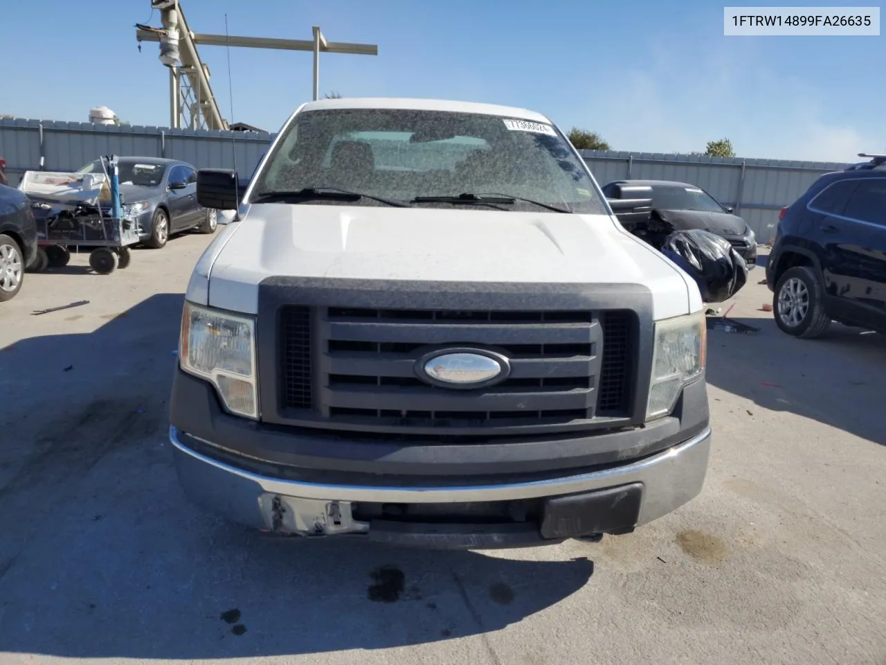 2009 Ford F150 Supercrew VIN: 1FTRW14899FA26635 Lot: 77366024