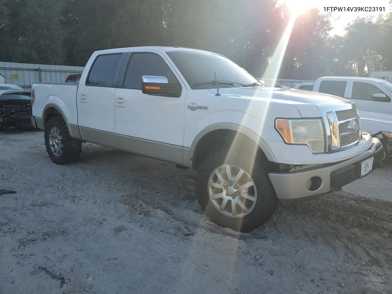 2009 Ford F150 Supercrew VIN: 1FTPW14V39KC23191 Lot: 77726214