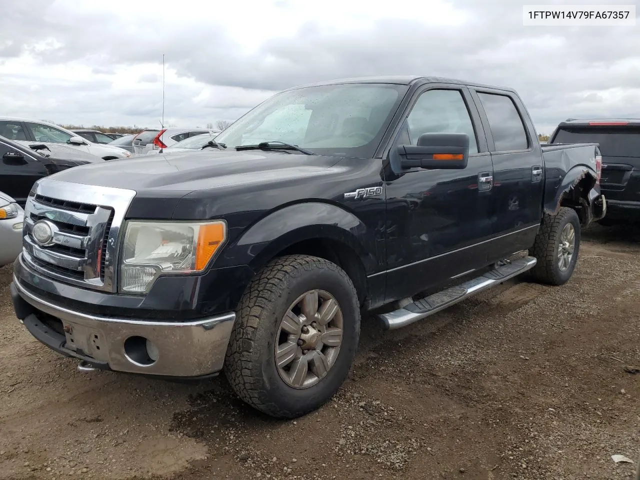 2009 Ford F150 Supercrew VIN: 1FTPW14V79FA67357 Lot: 78207494