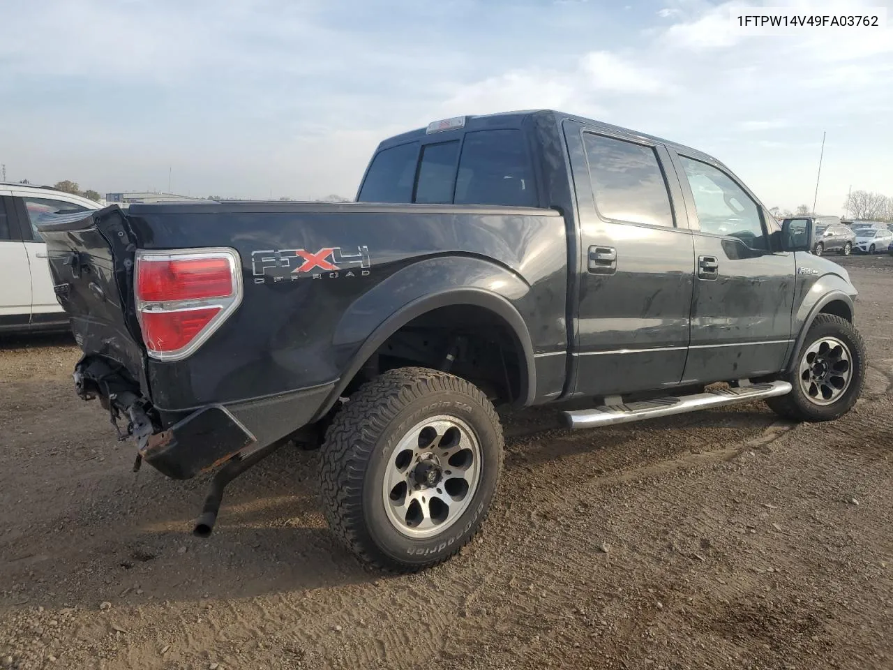 2009 Ford F150 Supercrew VIN: 1FTPW14V49FA03762 Lot: 78274464