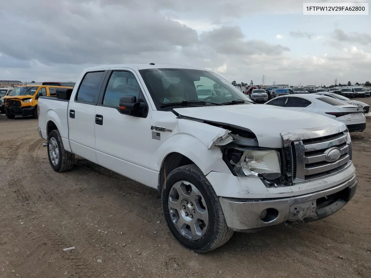 2009 Ford F150 Supercrew VIN: 1FTPW12V29FA62800 Lot: 78680484