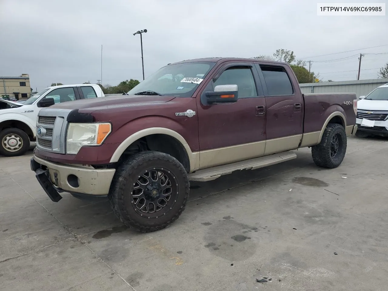 2009 Ford F150 Supercrew VIN: 1FTPW14V69KC69985 Lot: 78689434