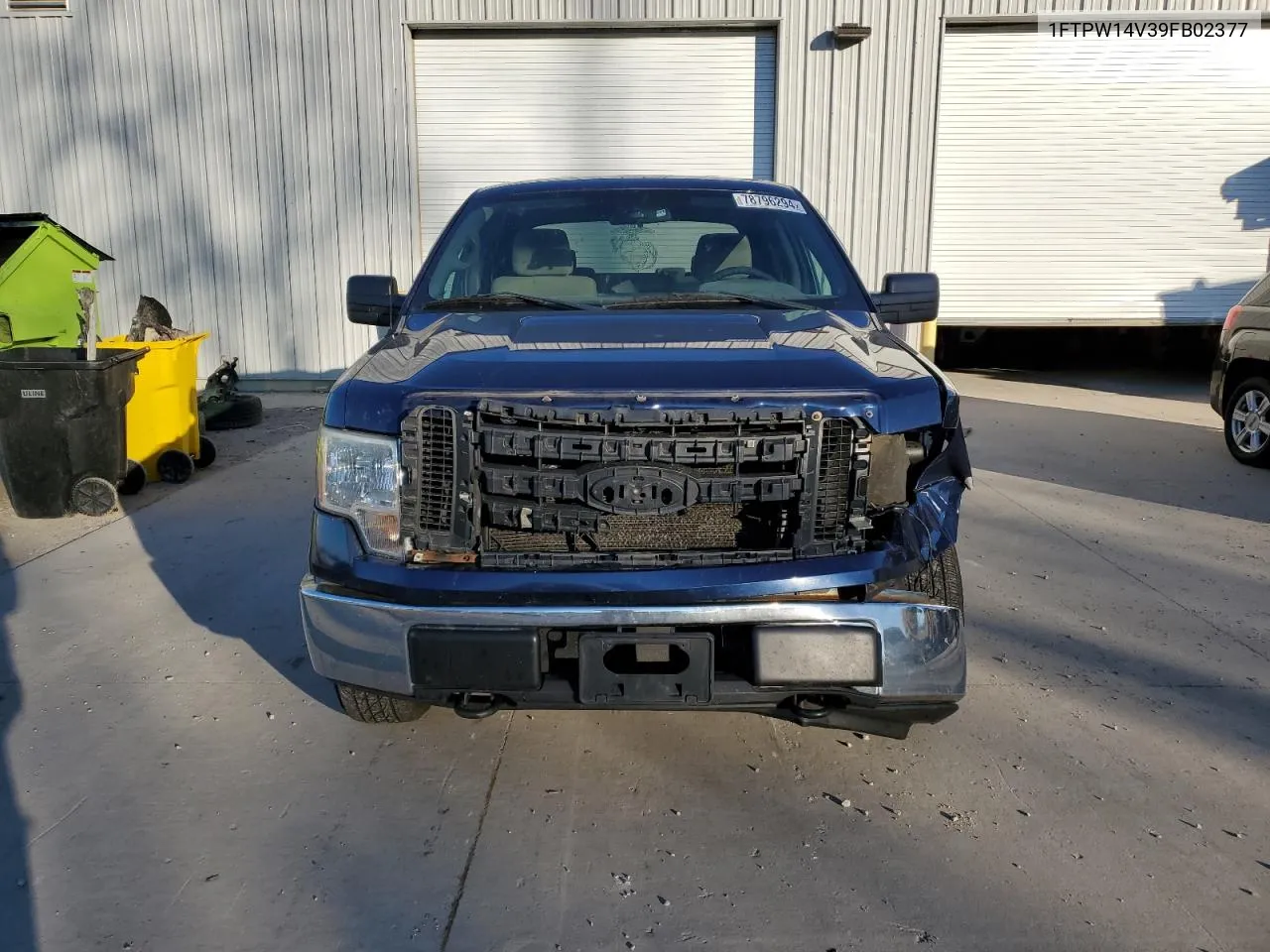 2009 Ford F150 Supercrew VIN: 1FTPW14V39FB02377 Lot: 78796294