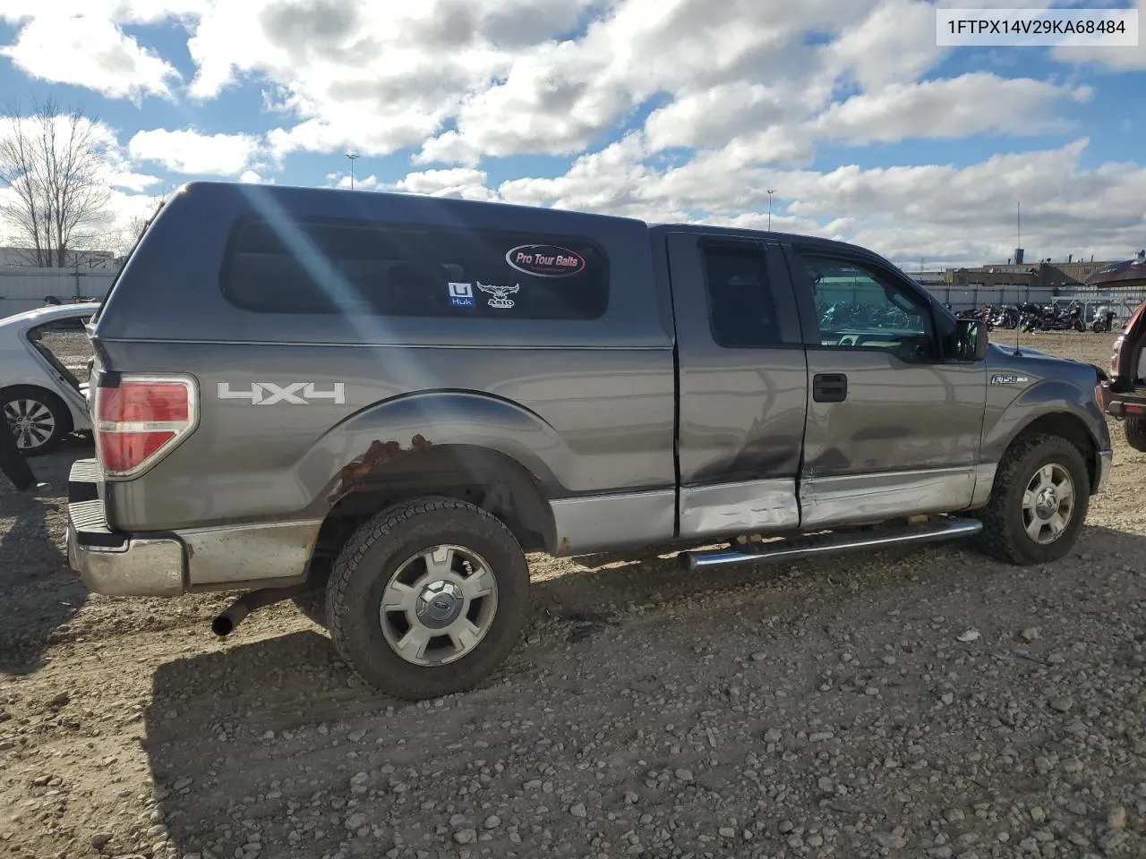 2009 Ford F150 Super Cab VIN: 1FTPX14V29KA68484 Lot: 78868324