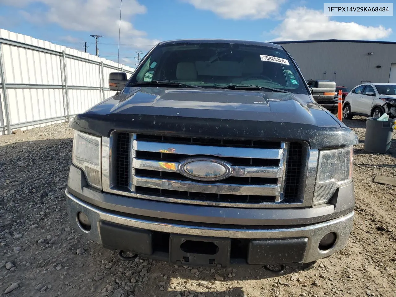 2009 Ford F150 Super Cab VIN: 1FTPX14V29KA68484 Lot: 78868324