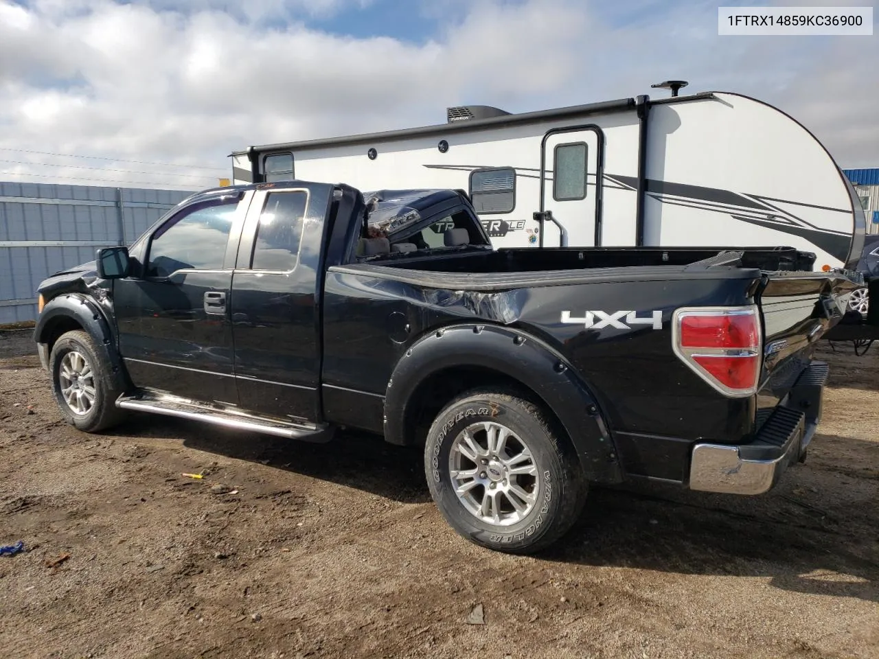 2009 Ford F150 Super Cab VIN: 1FTRX14859KC36900 Lot: 78932534