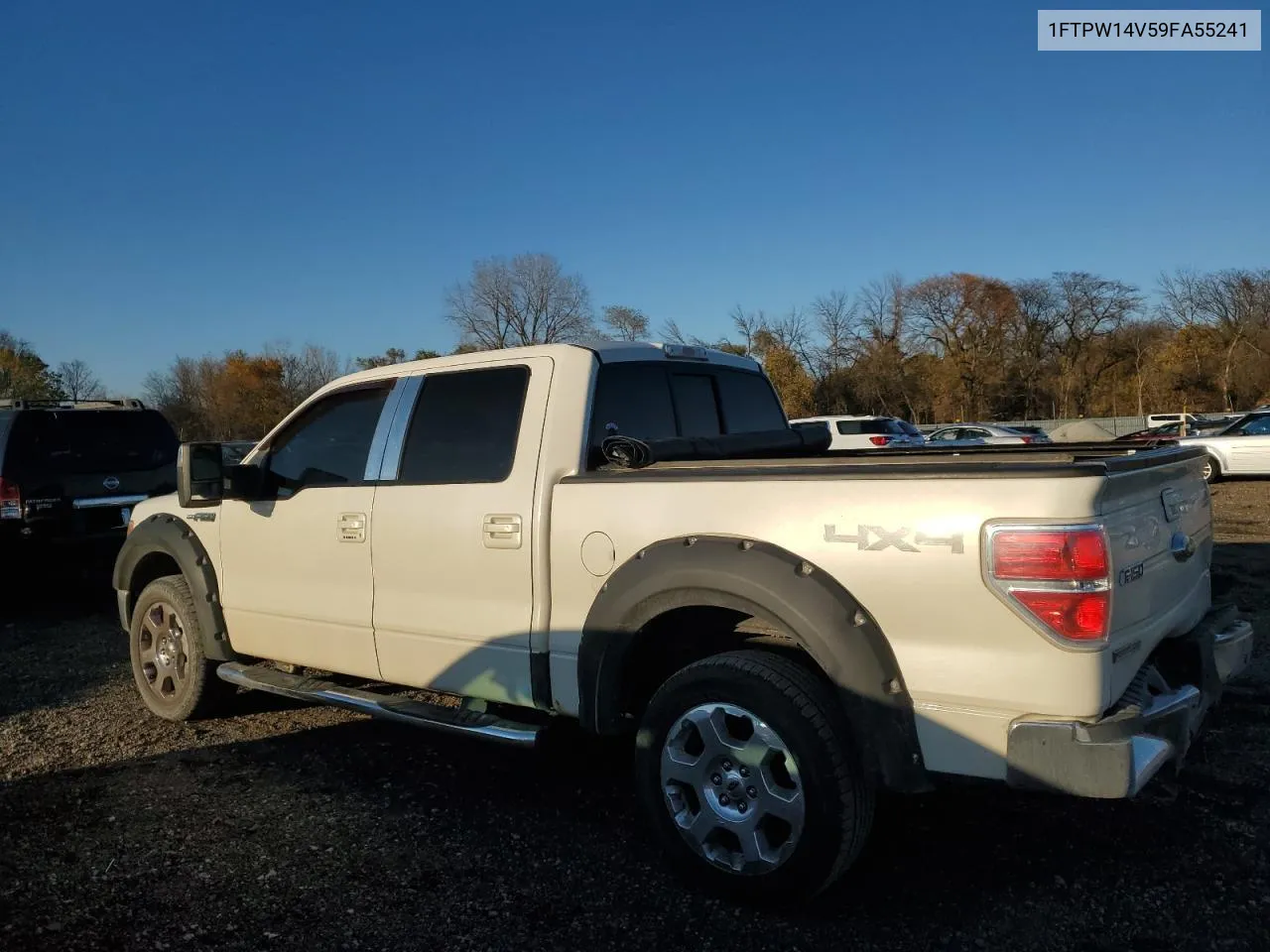 2009 Ford F150 Supercrew VIN: 1FTPW14V59FA55241 Lot: 78976644