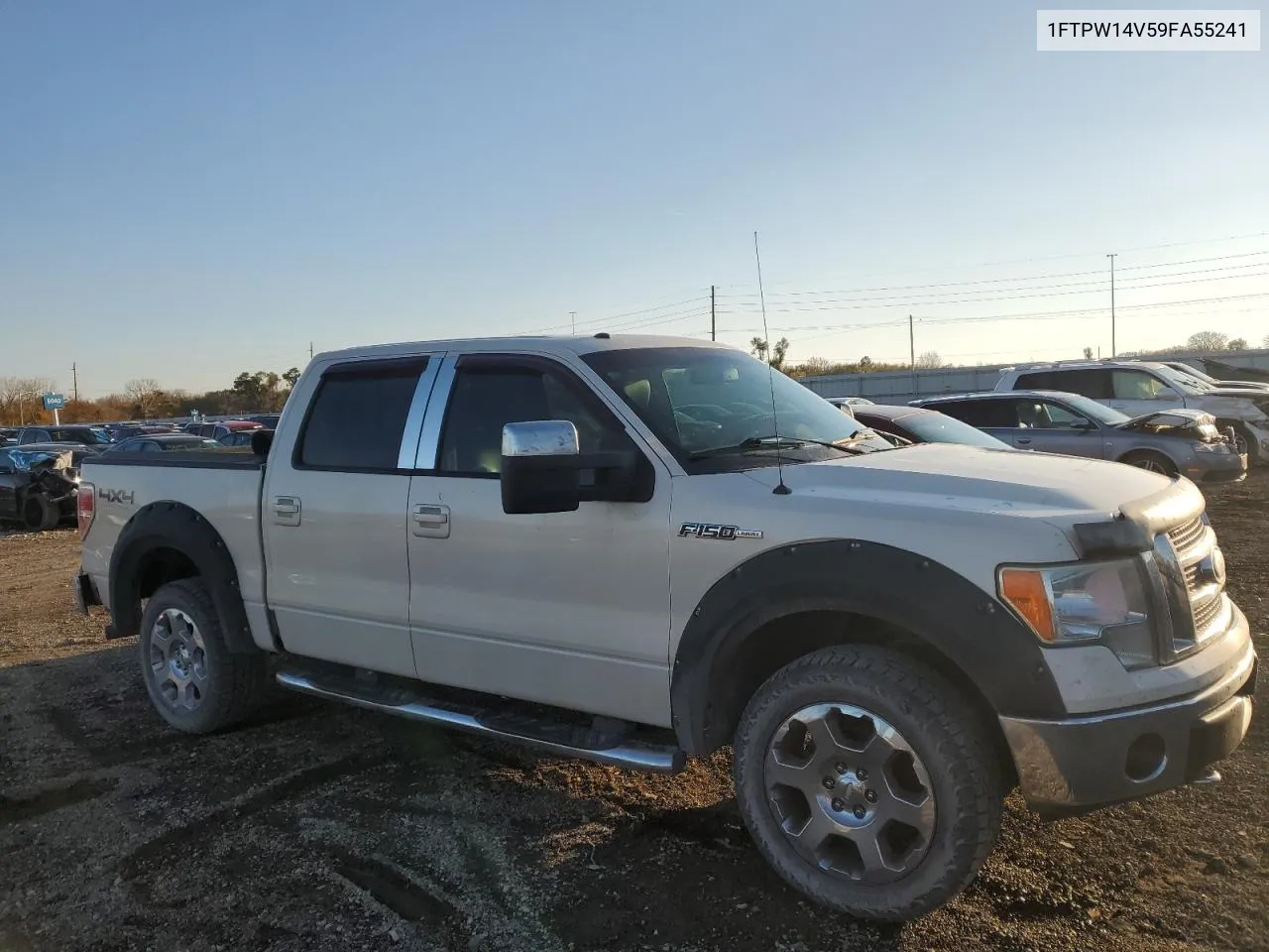 2009 Ford F150 Supercrew VIN: 1FTPW14V59FA55241 Lot: 78976644