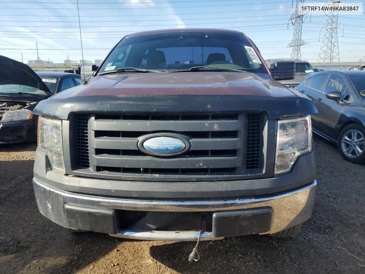 2009 Ford F150 VIN: 1FTRF14W49KA83847 Lot: 79191154