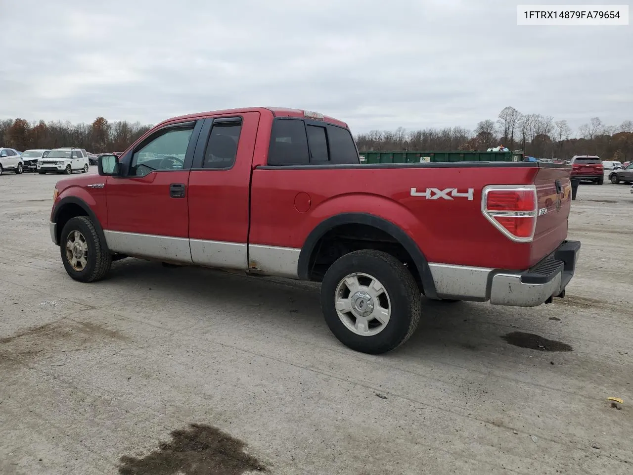 2009 Ford F150 Super Cab VIN: 1FTRX14879FA79654 Lot: 79268024