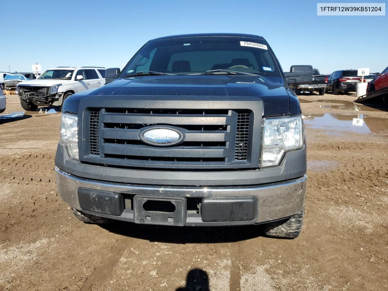 2009 Ford F150 VIN: 1FTRF12W39KB51204 Lot: 79452804