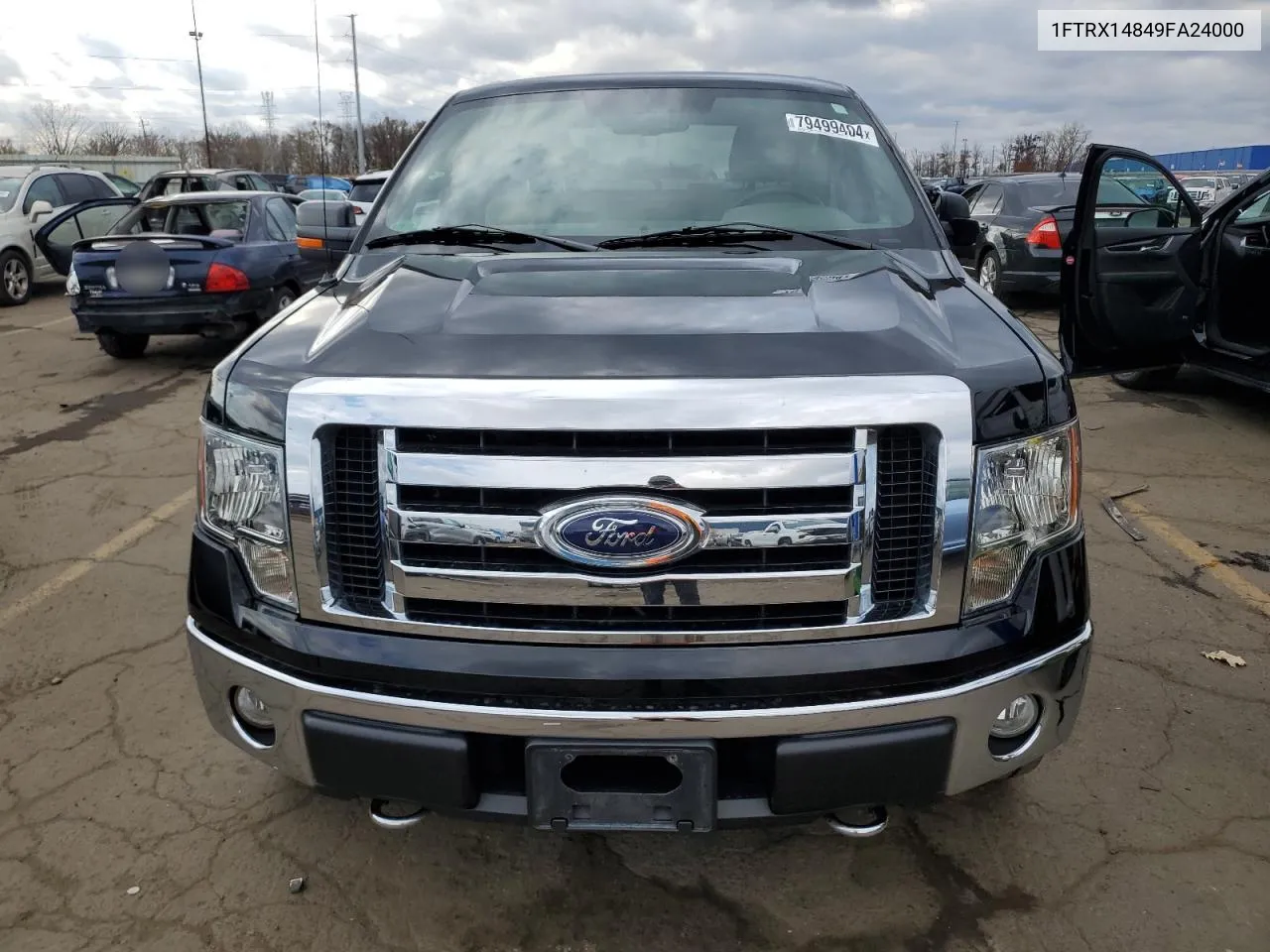 2009 Ford F150 Super Cab VIN: 1FTRX14849FA24000 Lot: 79499404