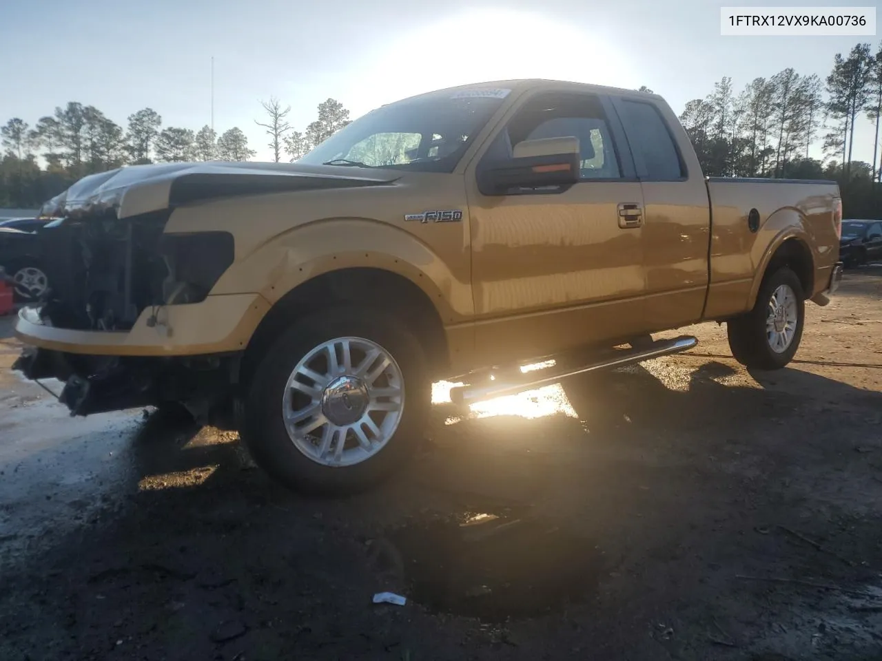 2009 Ford F150 Super Cab VIN: 1FTRX12VX9KA00736 Lot: 80255694