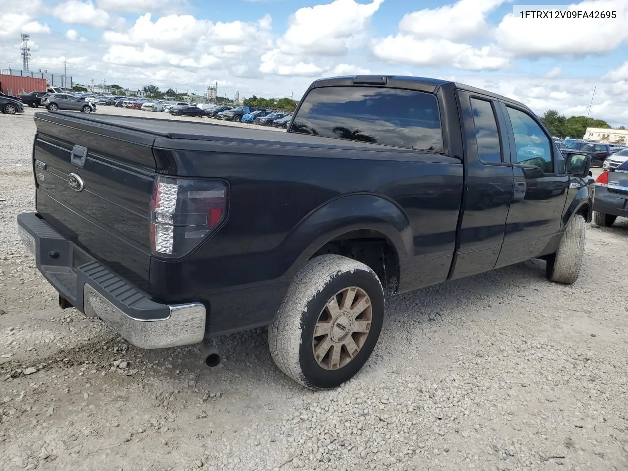 2009 Ford F150 Super Cab VIN: 1FTRX12V09FA42695 Lot: 80550144