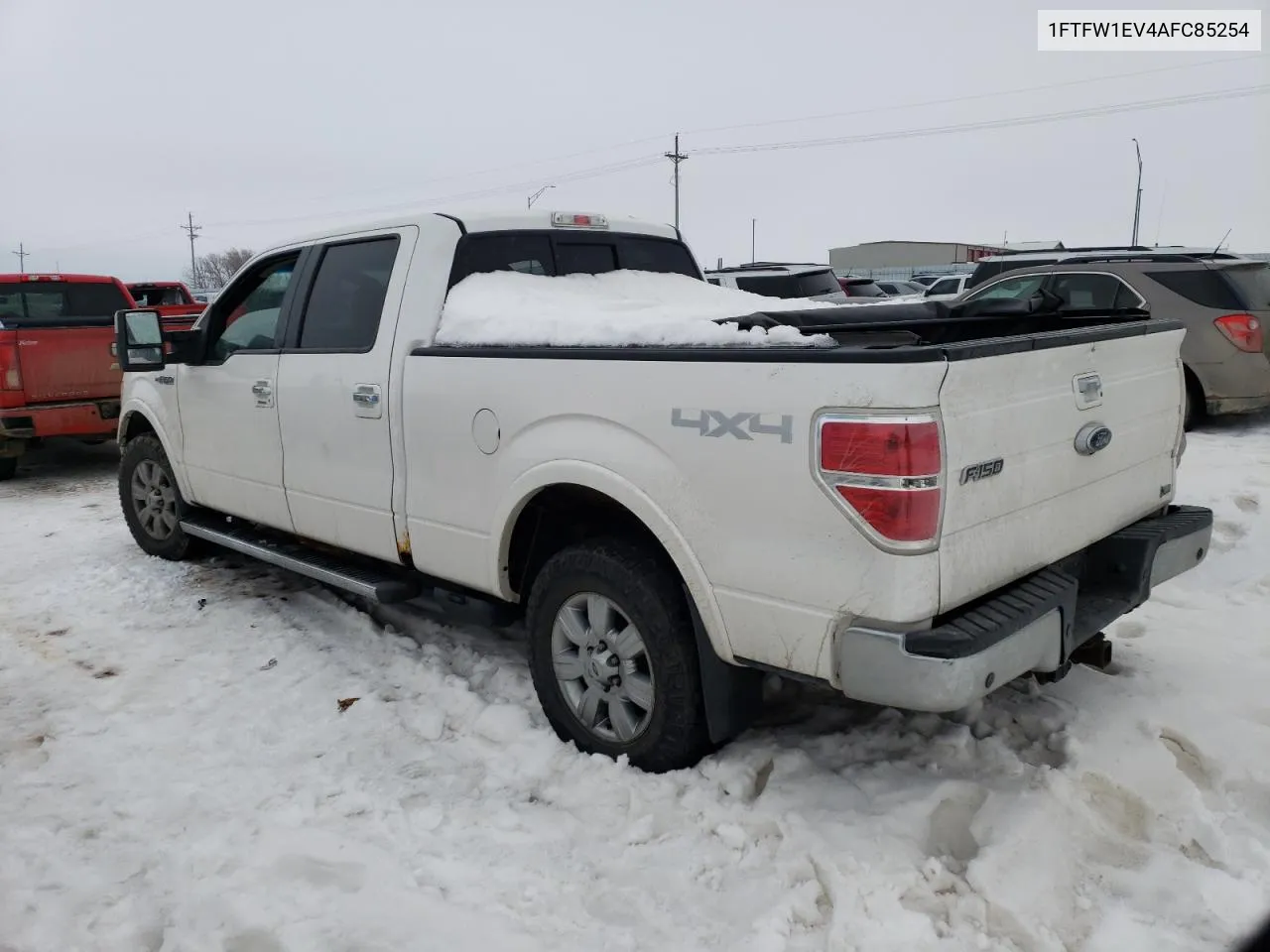 2010 Ford F150 Supercrew VIN: 1FTFW1EV4AFC85254 Lot: 38214874