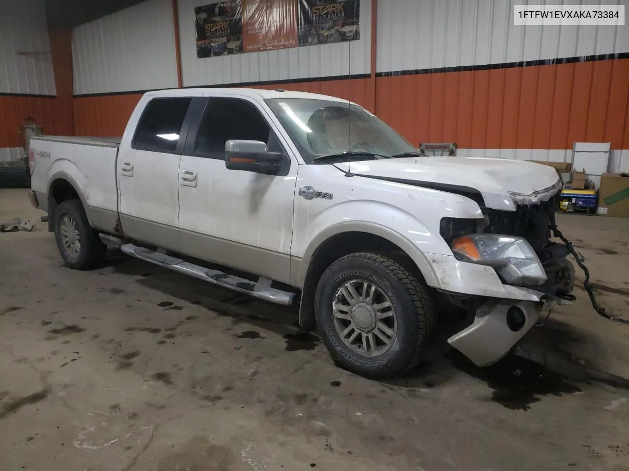 2010 Ford F150 Supercrew VIN: 1FTFW1EVXAKA73384 Lot: 38366303