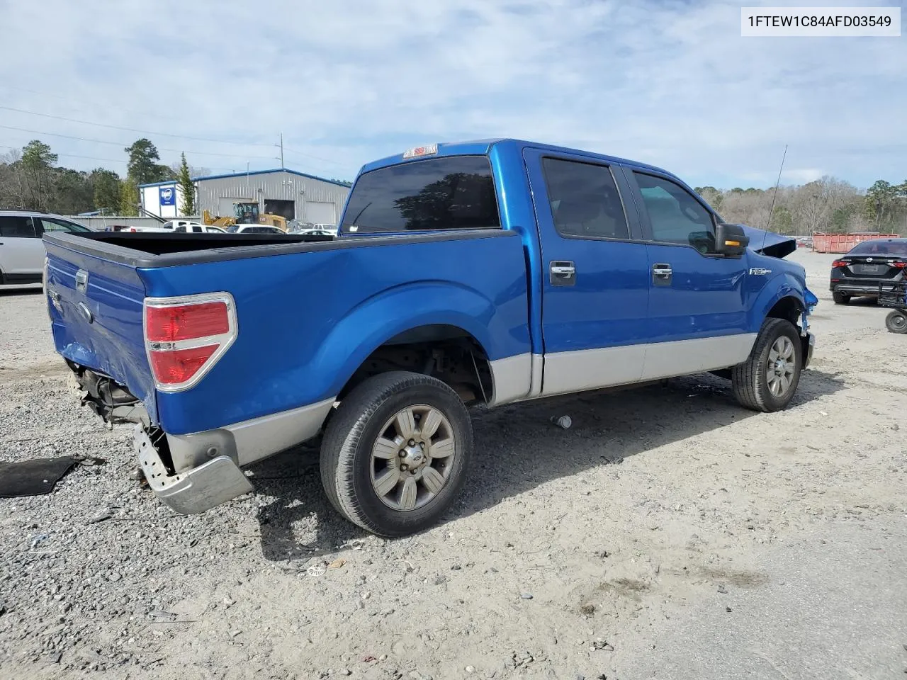 2010 Ford F150 Supercrew VIN: 1FTEW1C84AFD03549 Lot: 41303674