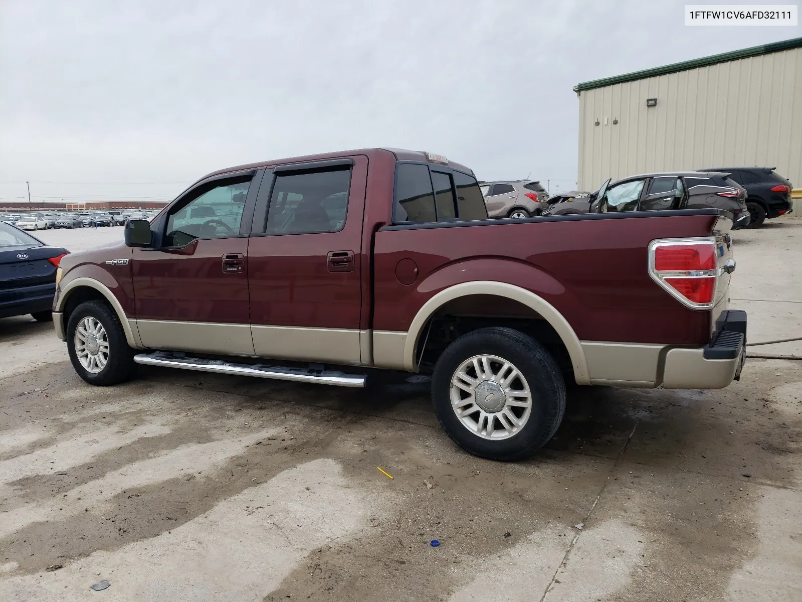 2010 Ford F150 Supercrew VIN: 1FTFW1CV6AFD32111 Lot: 44365824