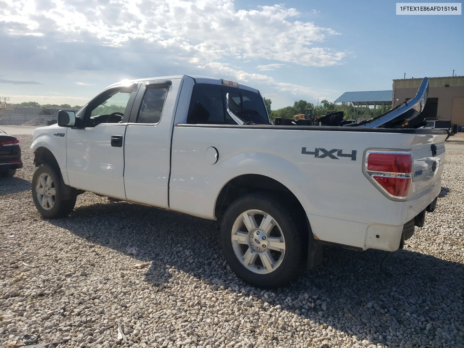 2010 Ford F150 Super Cab VIN: 1FTEX1E86AFD15194 Lot: 53103584