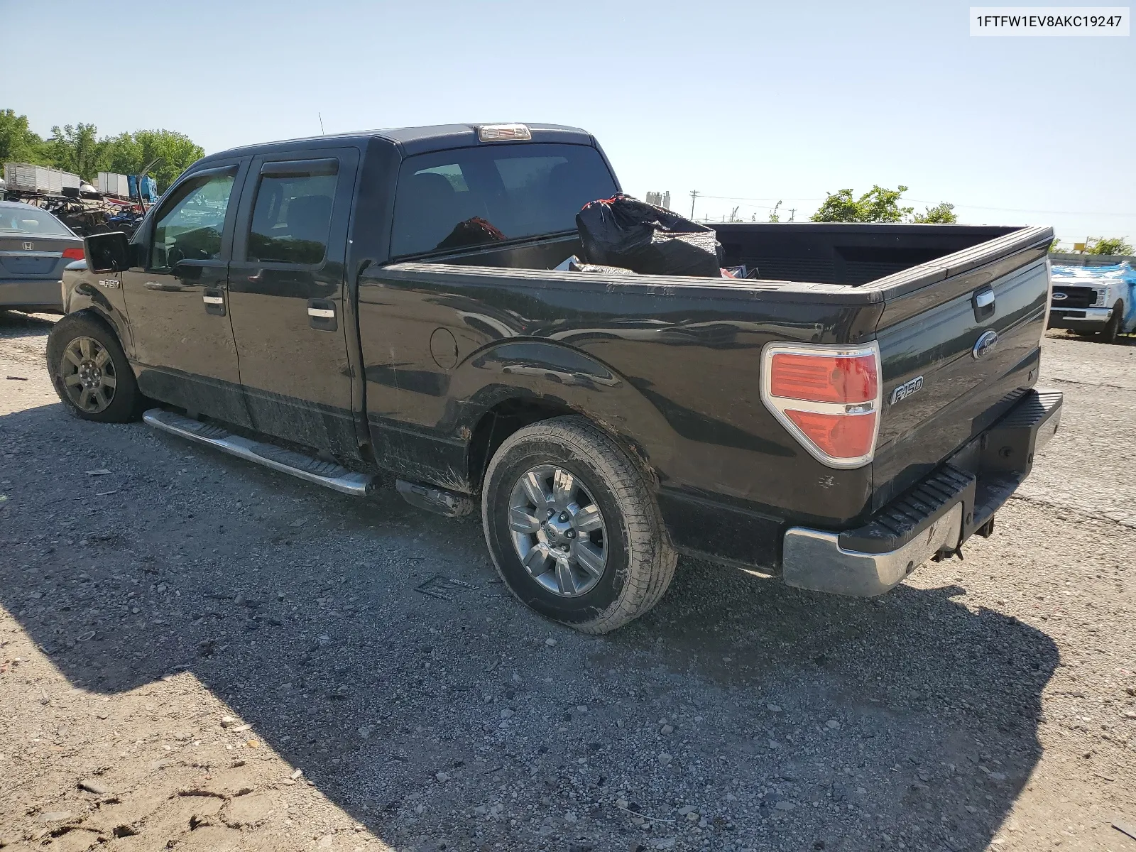 2010 Ford F150 Supercrew VIN: 1FTFW1EV8AKC19247 Lot: 53300584