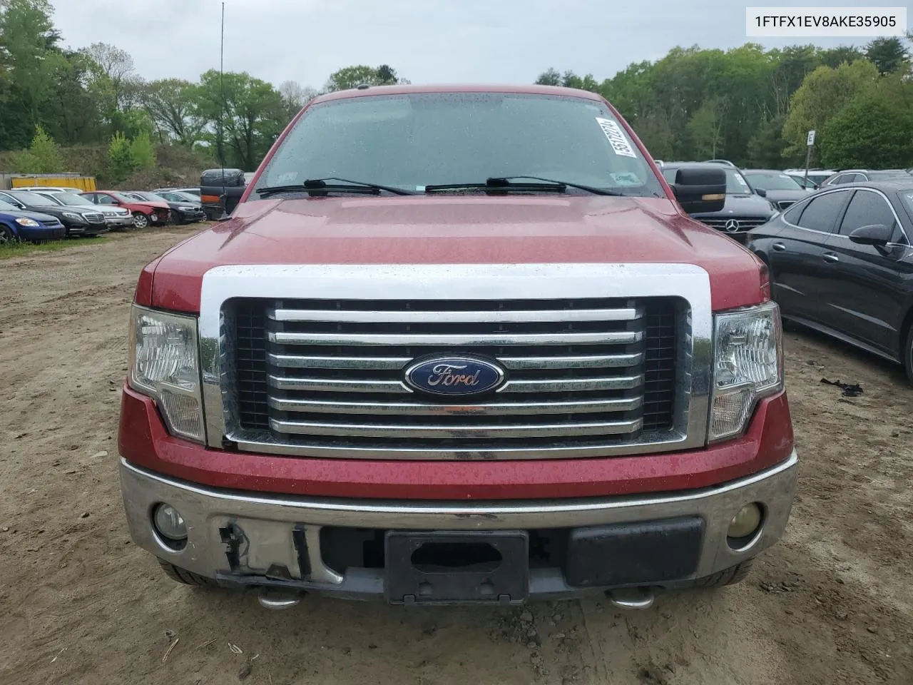 1FTFX1EV8AKE35905 2010 Ford F150 Super Cab