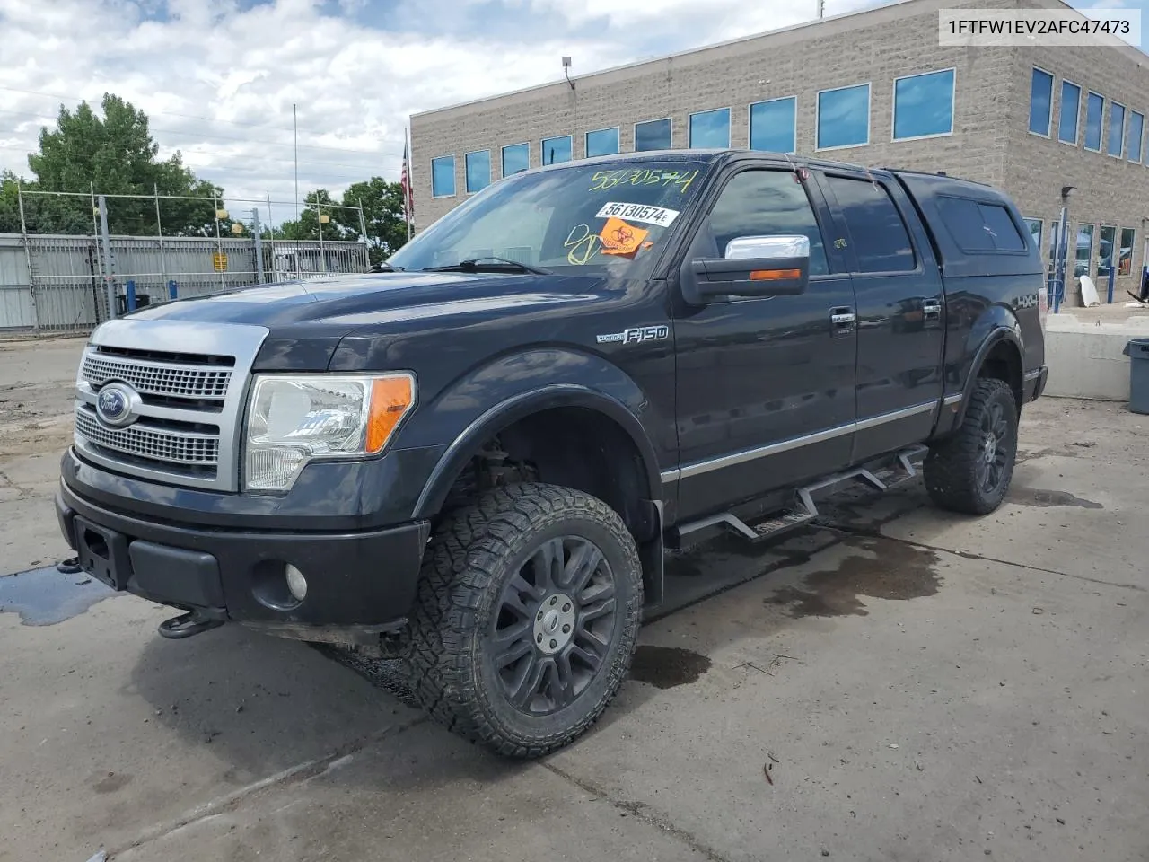 1FTFW1EV2AFC47473 2010 Ford F150 Supercrew