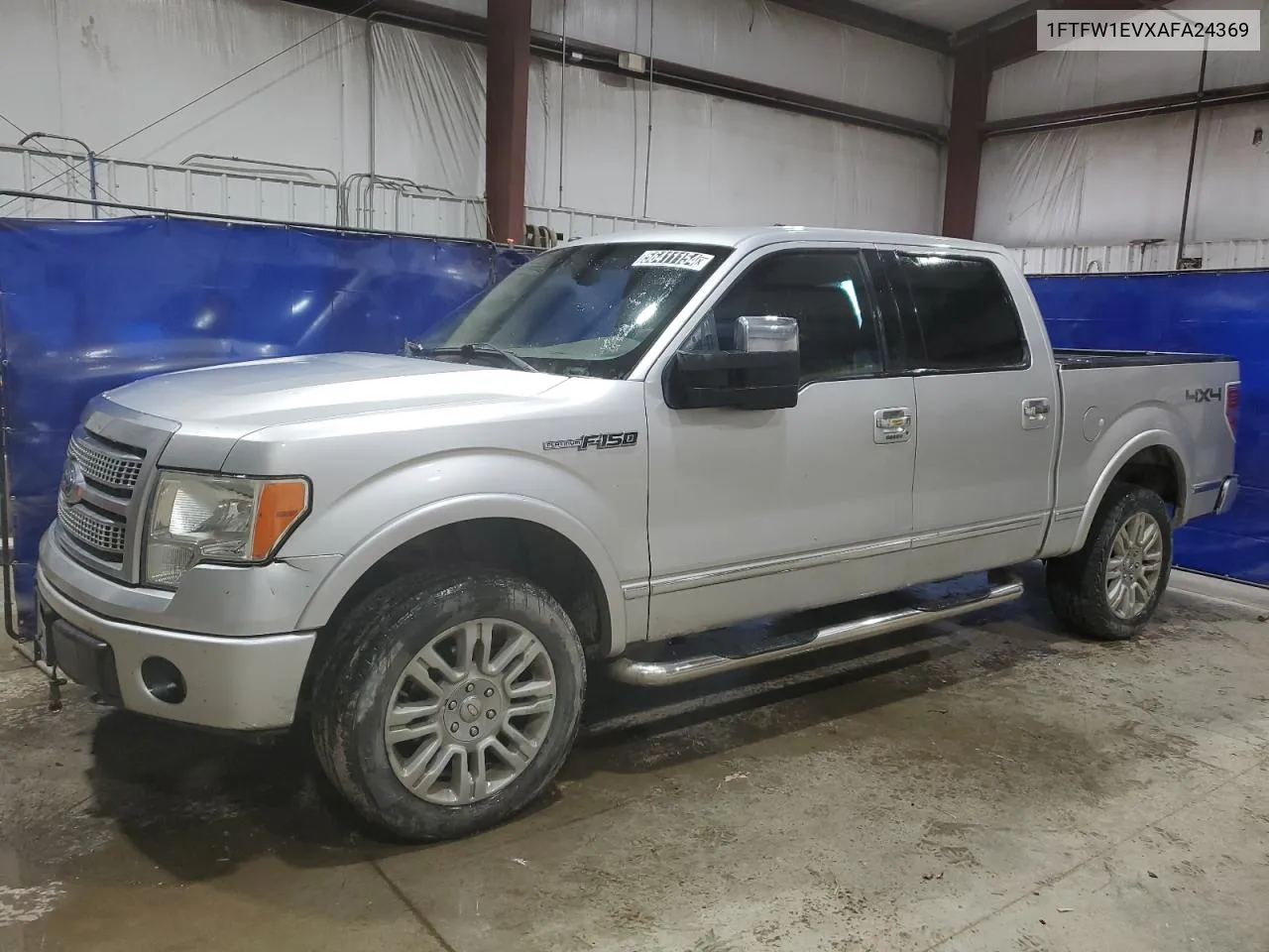 1FTFW1EVXAFA24369 2010 Ford F150 Supercrew