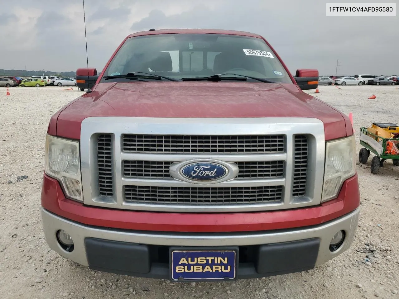 2010 Ford F150 Supercrew VIN: 1FTFW1CV4AFD95580 Lot: 56879504