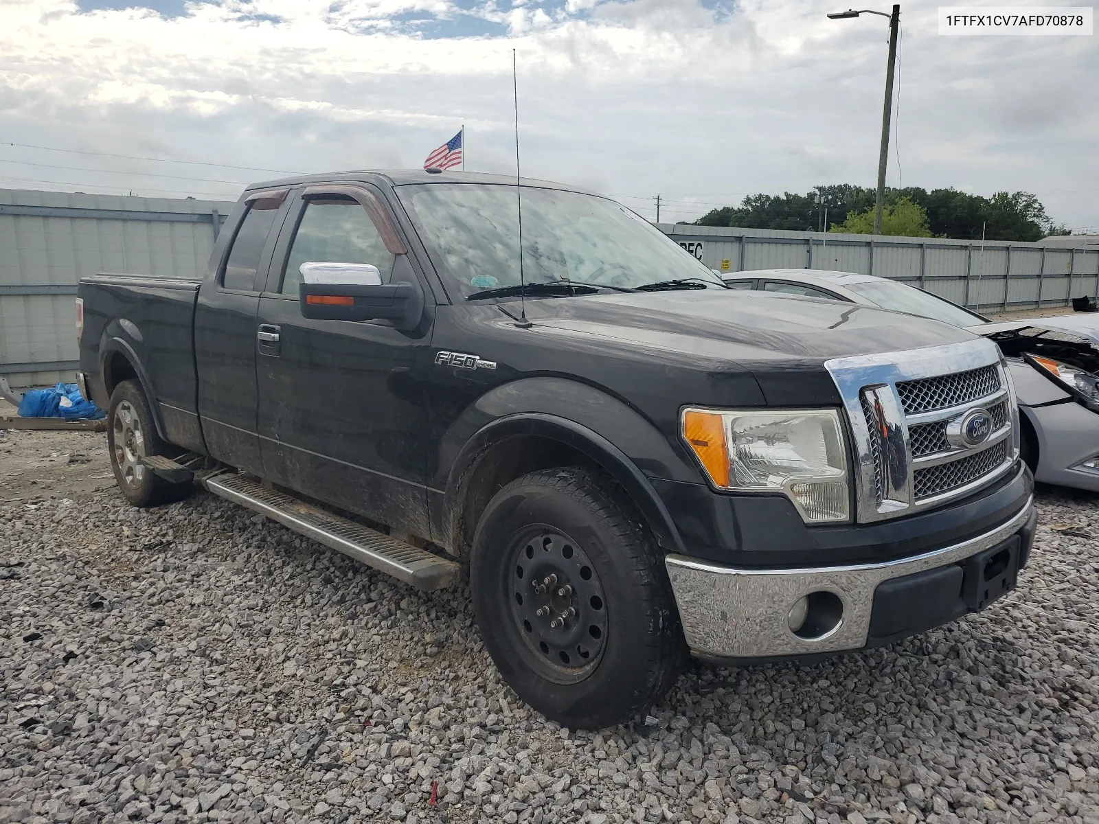 2010 Ford F150 Super Cab VIN: 1FTFX1CV7AFD70878 Lot: 57524114