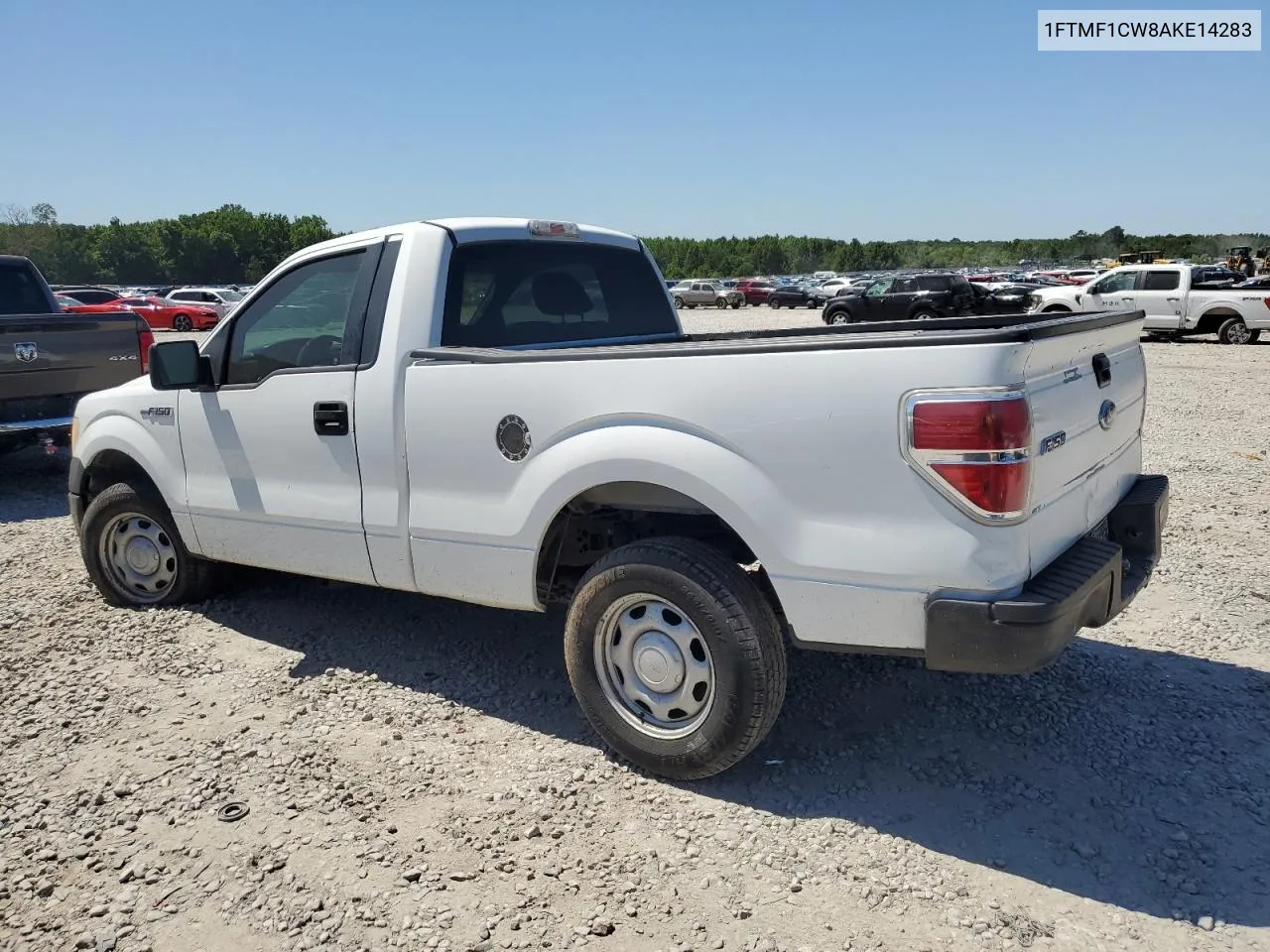 2010 Ford F150 VIN: 1FTMF1CW8AKE14283 Lot: 57845994