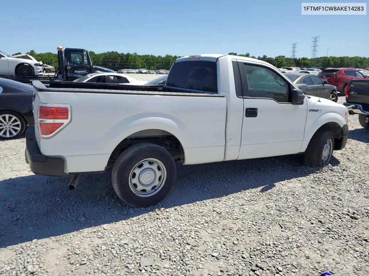 2010 Ford F150 VIN: 1FTMF1CW8AKE14283 Lot: 57845994