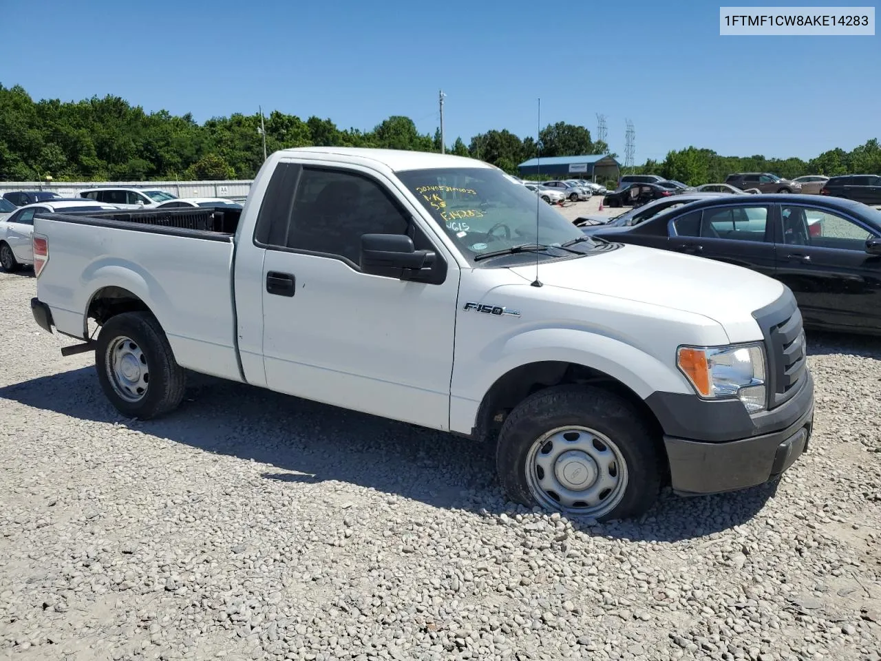 2010 Ford F150 VIN: 1FTMF1CW8AKE14283 Lot: 57845994