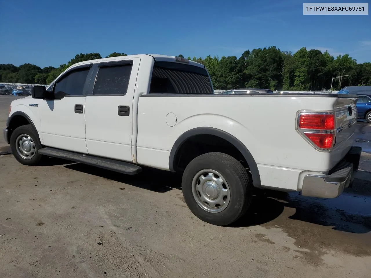 2010 Ford F150 Supercrew VIN: 1FTFW1E8XAFC69781 Lot: 59093724