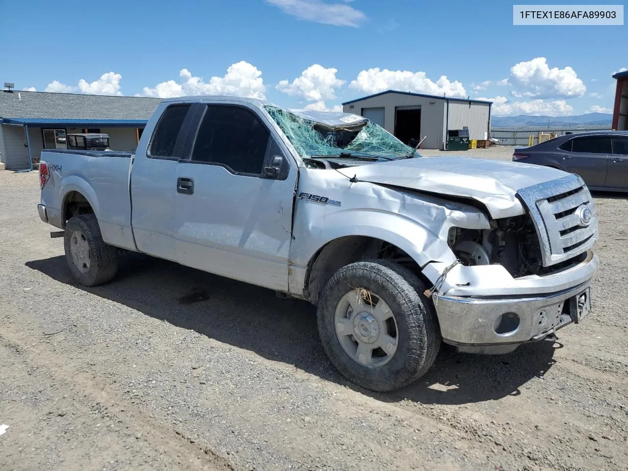 2010 Ford F150 Super Cab VIN: 1FTEX1E86AFA89903 Lot: 59727584